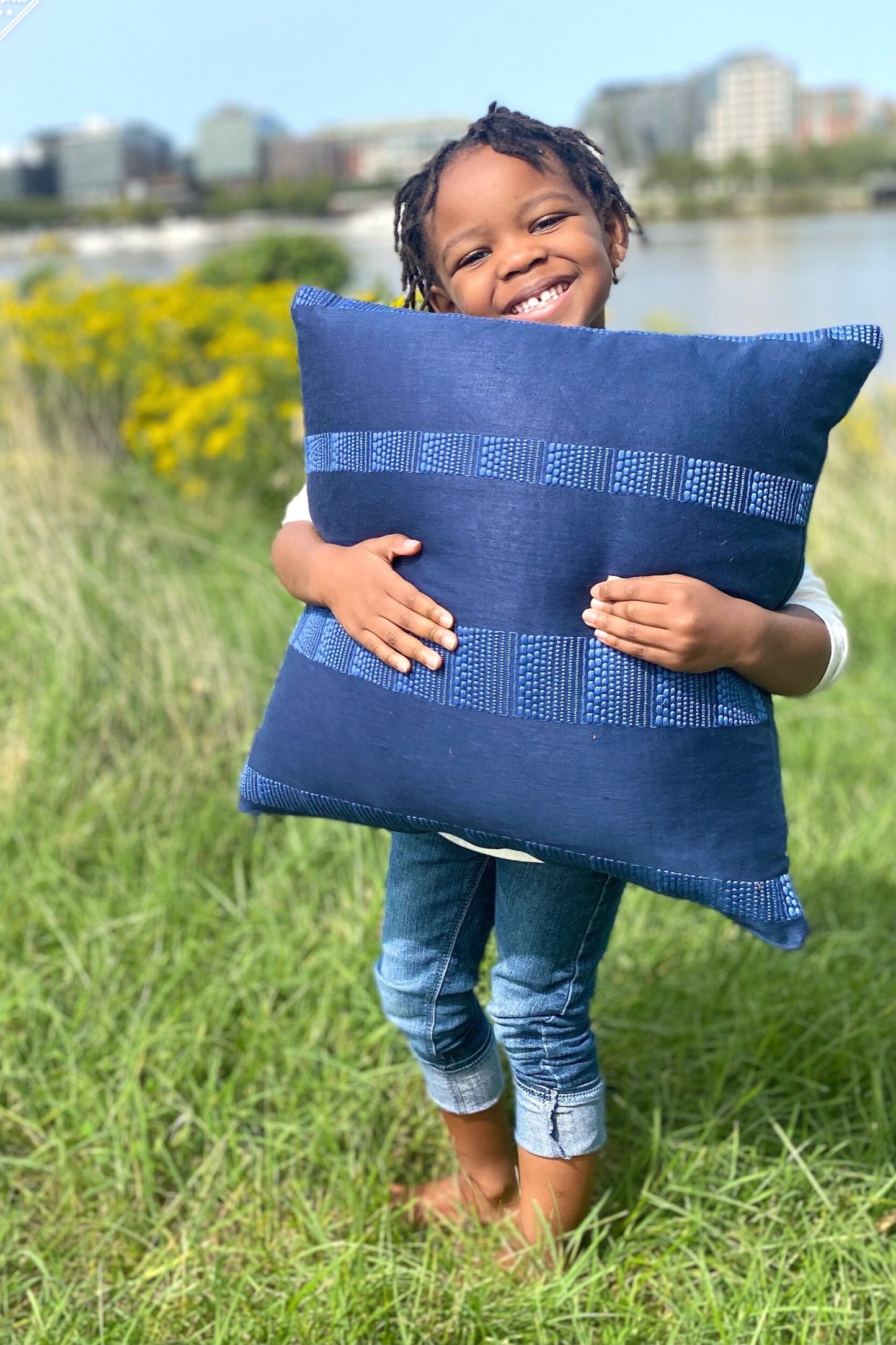 Blue Tide Pillow
