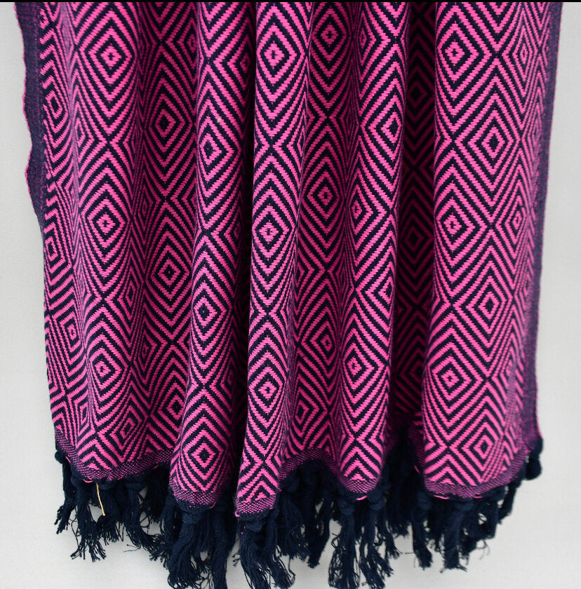 Pink Turkish Throw