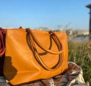 The Leather Philippe Tote