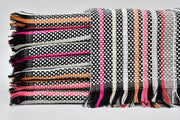 Multi Color Fringe Towel